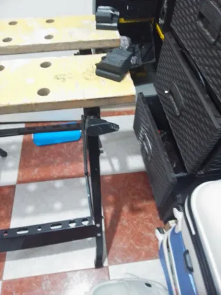 Mesa de trabajo plegable