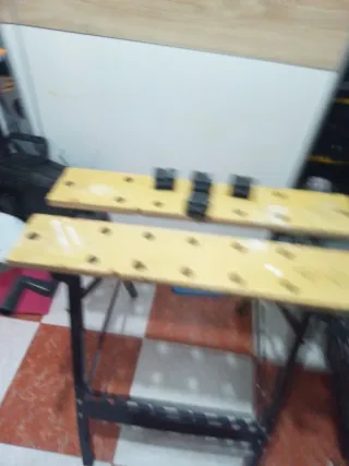 Mesa de trabajo plegable