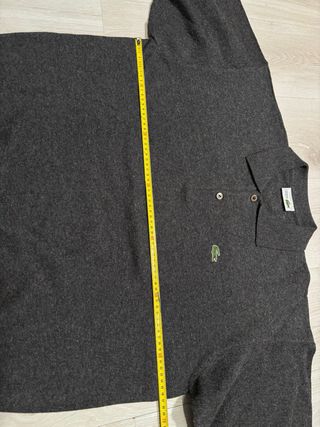 Jersey Lacoste vintage con botones vintage 90s