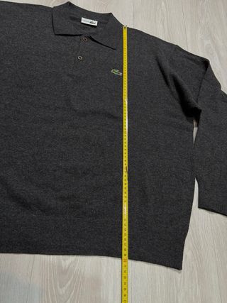 Jersey Lacoste vintage con botones vintage 90s