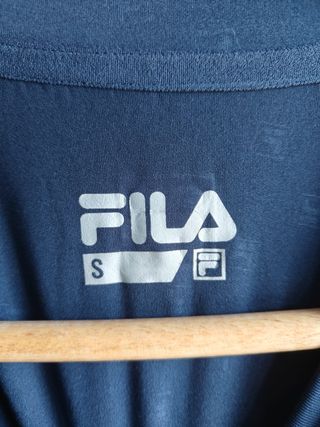 Top Fila Azul