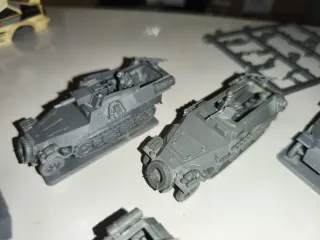 Lote tanques y vehículos militares 1/72
