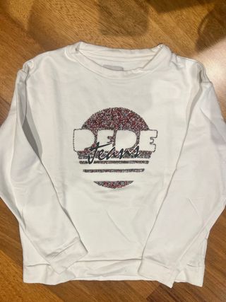 Sudadera Pepe Jeans Multicolor y Blanca