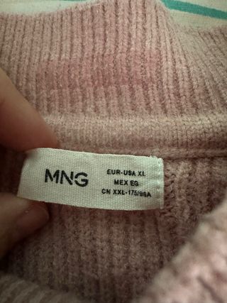 Mango Jersey Punto Como Nuevo