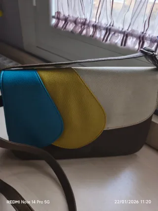 Bolso bandolera multicolor