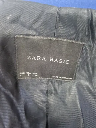 Abrigo azul elegante