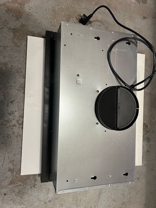 Campana extractora cocina negra