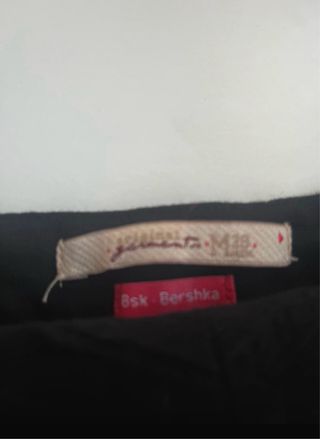 Falda Bershka negra