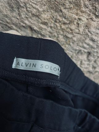 Pantalón negro ALVIN SOLO - Talla M / 3