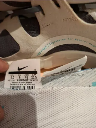 Zapatillas Nike Free RN 5.0 Talla 40