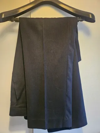 Traje de vestir hombre negro dos piezas