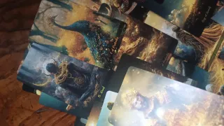 Baraja de Tarot de Lujo Holográfica Dorada