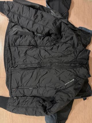 Giacca sci/snowboard 2 in 1 blu/nera