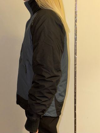 Giacca sci/snowboard 2 in 1 blu/nera