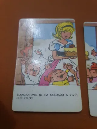 17 Lote de cromos antiguos