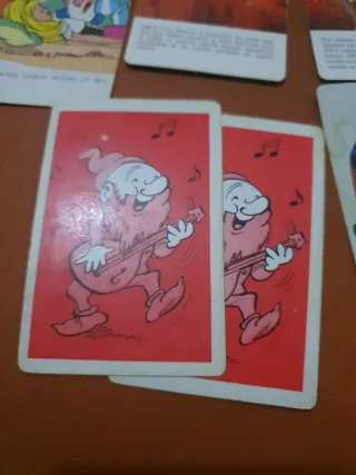 17 Lote de cromos antiguos