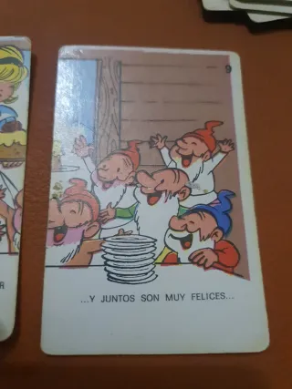 17 Lote de cromos antiguos