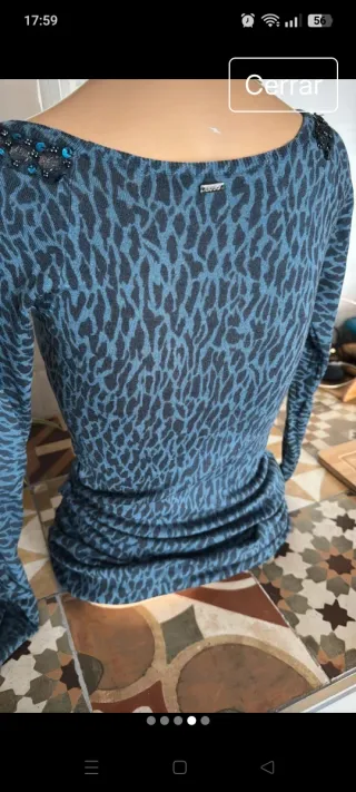 Jersey Liu Jo estampado mujer talla S