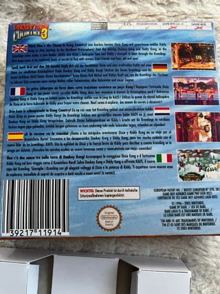 Donkey Kong Country 3 GBA Nintendo