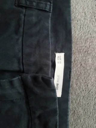 Pantalón Chino Sfera Mujer azul marino
