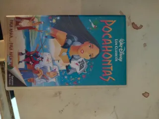 Lote Cintas VHS Películas Animadas Disney y más