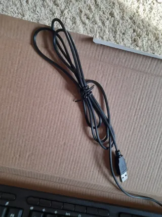 tastiera da computer PC USB nera