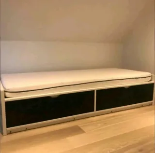 Cama individual 90x190 con cajones