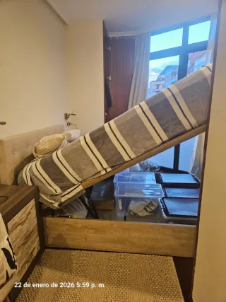 Cama canapé 1,35x1,90 m