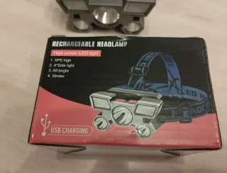 Linterna Frontal LED Recargable