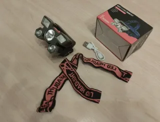 Linterna Frontal LED Recargable