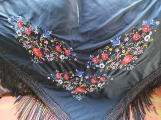 Pico Flamenco Bordado Multicolor