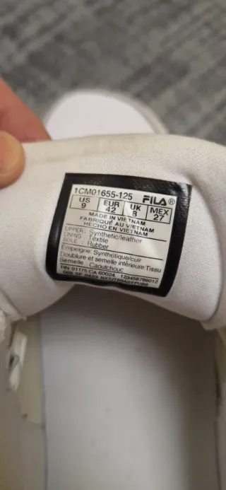 Zapatillas Fila Blancas