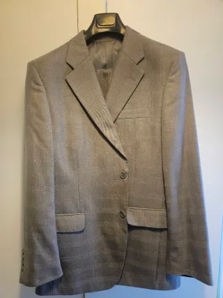 Traje de vestir gris caballero dos piezas
