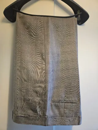 Traje de vestir gris caballero dos piezas