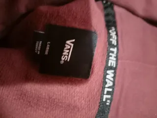 Sudadera Vans Off The Wall Granate