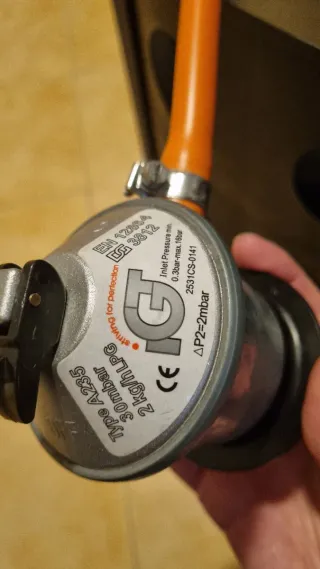 Estufa butano Llama Azul con caja