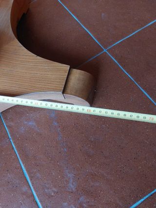 Tavolo rotondo in frassino - Inghilterra anni '30