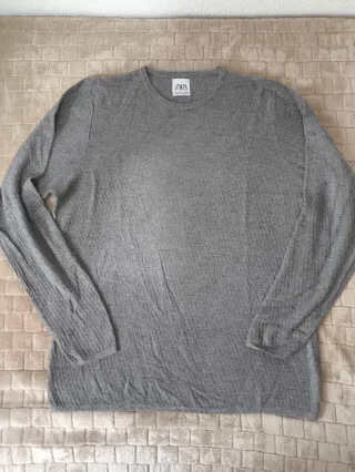 Jersey gris Zara Man