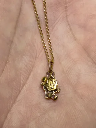 Colgante Minnie Mouse Oro Disney
