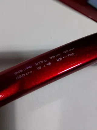 Raqueta de Tenis Volkl Roja