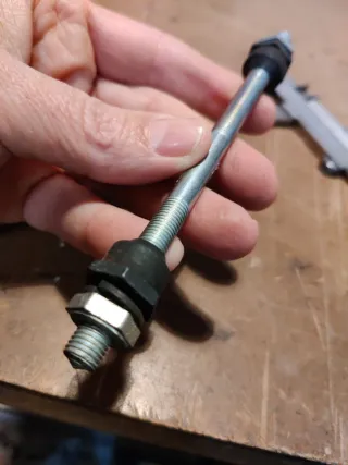 Eje Rueda Bicicleta Montaña