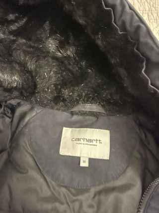Parka Carhartt azul marino chico