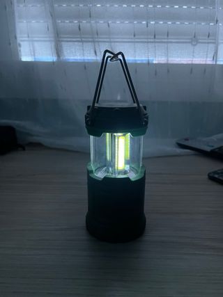 Faro LED portátil verde