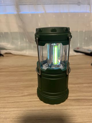 Faro LED portátil verde