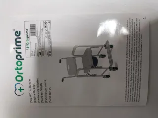 Silla de ruedas geriátrica Ortoprime.