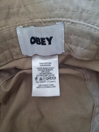 Gorro Obey Beige Nuevo