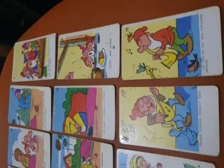 Regalo cromos antiguos Blancanieves