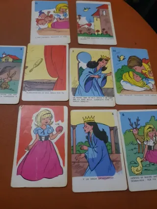 Regalo cromos antiguos Blancanieves