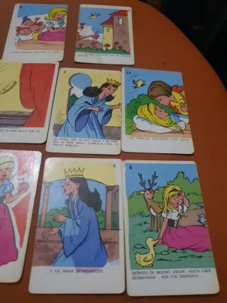 Regalo cromos antiguos Blancanieves