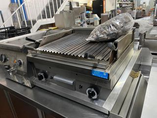 Barbacoa de piedra volcánica